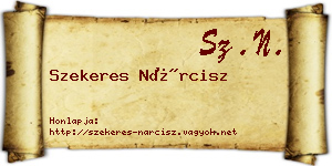 Szekeres Nárcisz névjegykártya